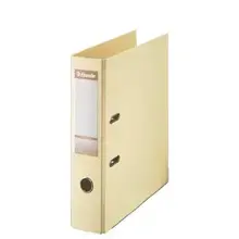 Lever arch file ESSELTE Naturelle A4 PP 75 mm ring binder Beige