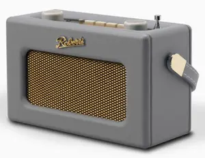 Portatīvais radio Roberts Revival Uno BT — DAB/DAB+/FM, iebūvēta baterija, USB‑C, 3.5 mm, pelēks