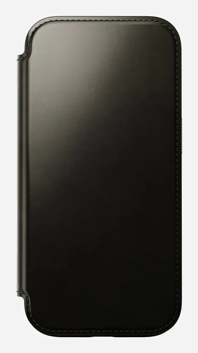 Nomad Modern Leather Folio — iPhone 16 Pro folio, green Photo 7