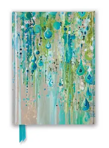 Foiled Journal TEKA — Nel Whatmore: Emerald Dew, A5 lined paper book, 176 pages