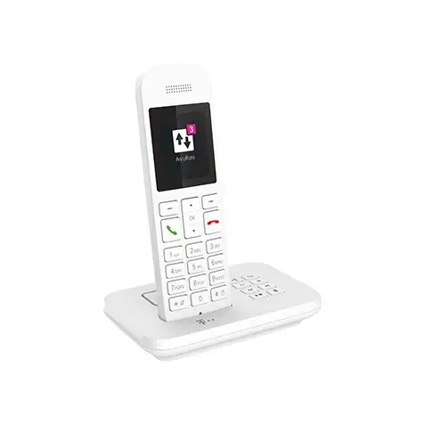 T‑Com Telekom Sinus A12 беспроводной аналог/DECT телефон Photo 4