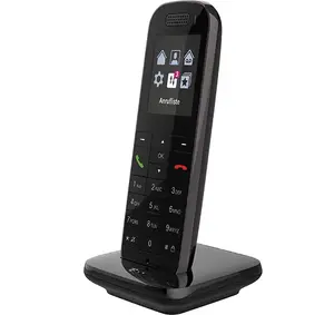 DECT-телефон T-Com Speedphone 52 — чёрный, беспроводная трубка, громкая связь, дисплей 2.4", 100 контактов, Caller ID, до 50 м в помещении