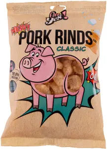 Snack candy Ou Yes! Cūkādiņas with salt, 60 g — salted gummy pig-shaped sweets
