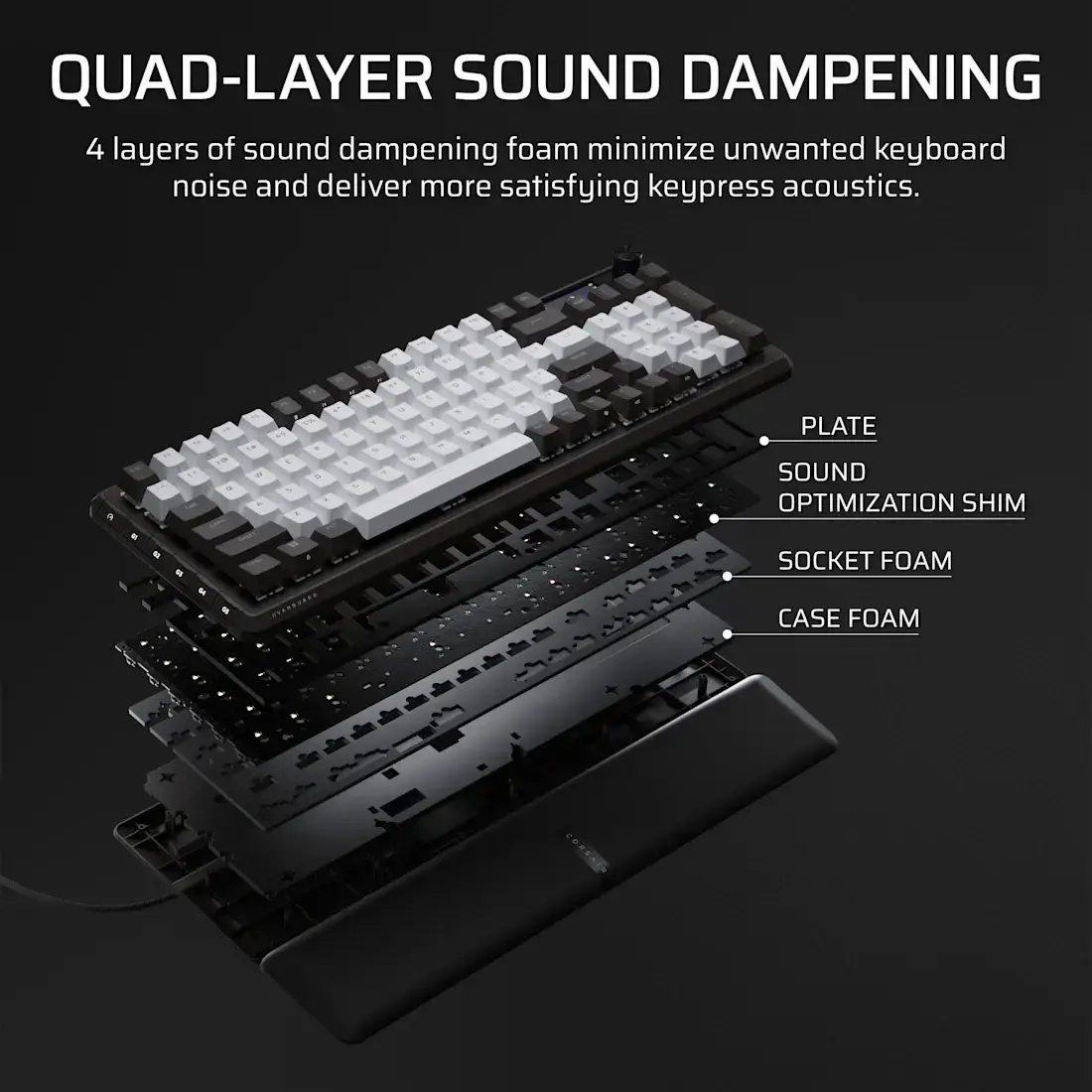 CORSAIR Vanguard 96 mehāniskā spēļu tastatūra Photo 13