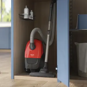 Korpusa putekļu sūcējs Philips 1000 series XD1111/10, 800 W, sausa tīrīšana, maisiņš 3 l, HEPA, 77 dB