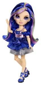 Modes lelle Mga Rainbow High Be Dazzling — Genevieve Bleue (zila), plastmasa un audums, 4+