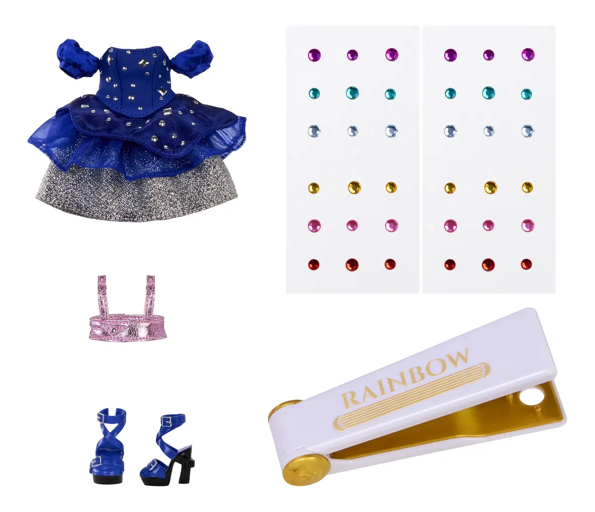 Lelle Mga Rainbow High Be Dazzling Genevieve Bleue Photo 3
