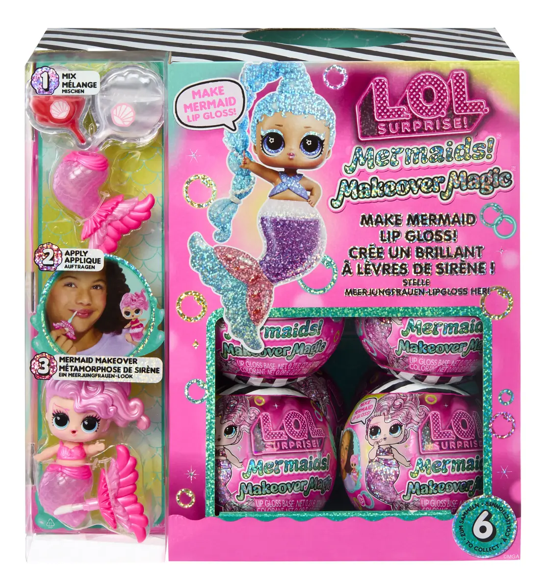 L.O.L. Surprise! Mermaids! Makeover Magic Tots — mini lelle Photo 12