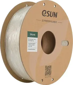 3D drukas materiāls TPU High Speed 1,75 mm caurspīdīgs 1 kg, eSun TPU-HS175T1P1