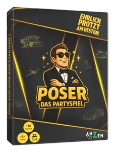 Kāršu spēle Anzen Carletto Poser — ballīšu spēle, 110 min, 16+