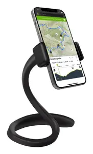 Active holder for action cameras and smartphones SBS TESUPPFLEXY, universal black, 0.07 kg