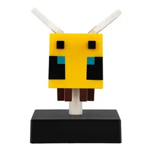 Galda lampa Paladone Minecraft Bee Icon Light — dekoratīvs LED nakts gaismeklis