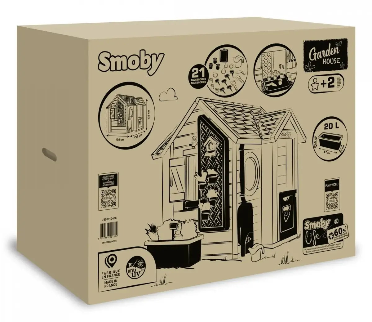 Игровой домик Smoby 810408 — SIMBA-DICKIE-Vertriebs-GmbH Photo 7