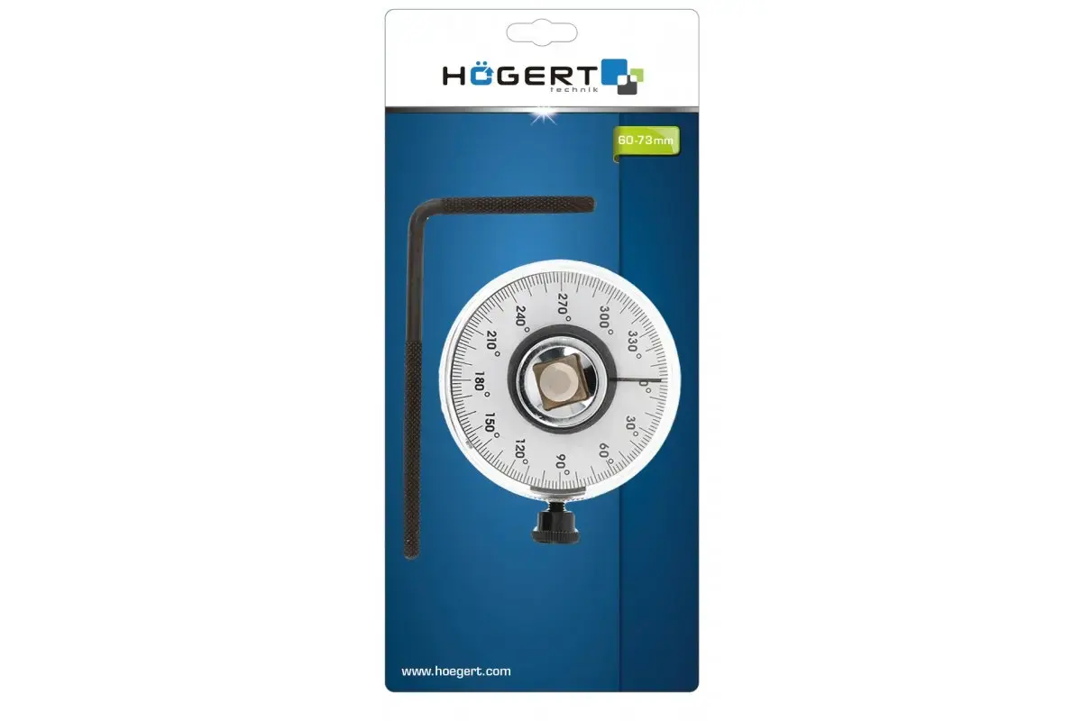 HOGERT HT8G421 угловой измеритель 360° 1/2" Photo 3