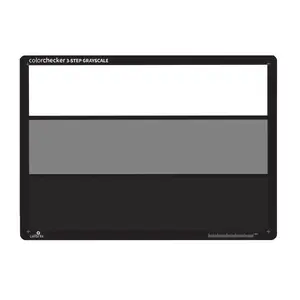 Calibrite ColorChecker 3-Step Grayscale pelēktoņu karte, 279.4 × 215.9 mm, 1 gab.