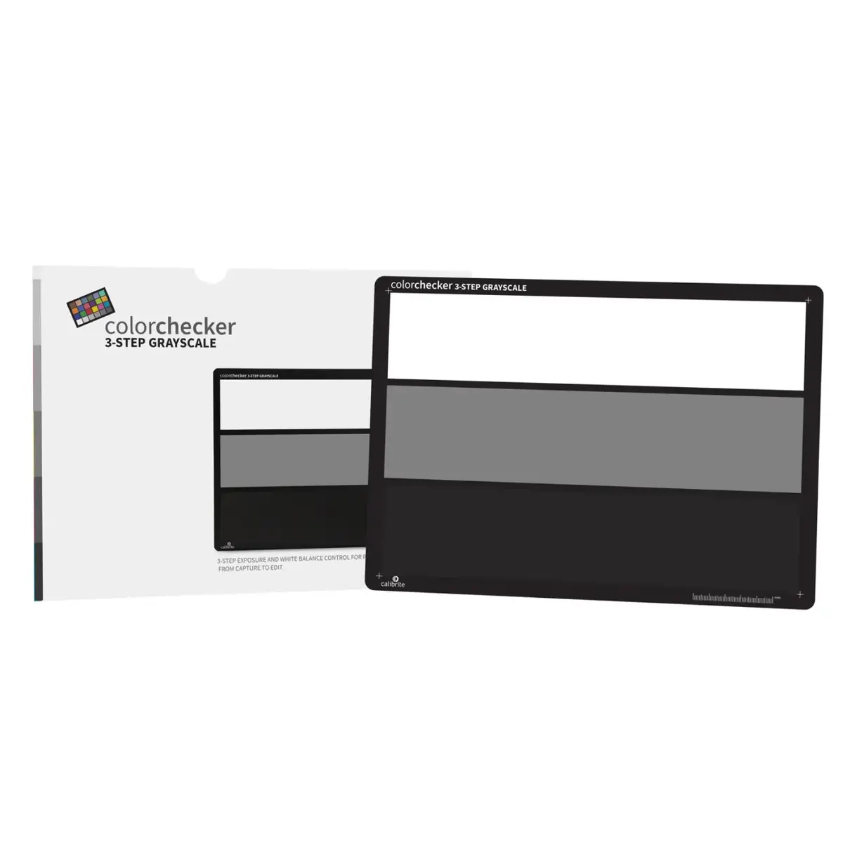 Calibrite ColorChecker 3-Step Grayscale karte Photo 2