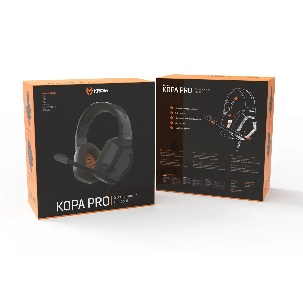 Krom Gaming KOPA PRO проводные игровые наушники Photo 9