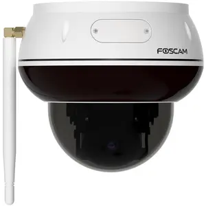 Outdoor Dome IP Camera Foscam D8T white — 8MP 4K, PTZ, Wi‑Fi 6, IP66