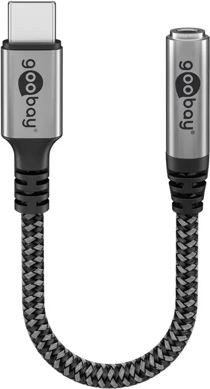 Audio adapter cable Goobay 3.5mm→USB‑C 0.15 m Photo 2