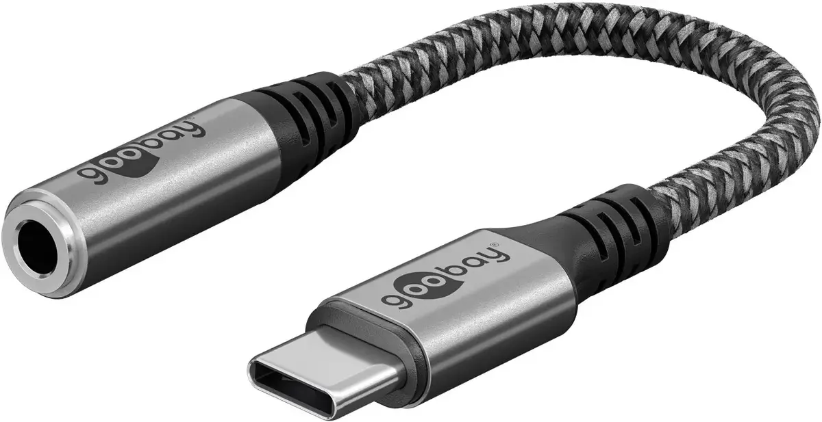 Audio adapter cable Goobay 3.5mm→USB‑C 0.15 m Photo 3