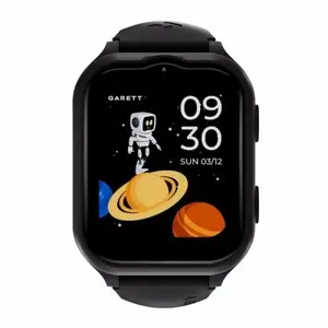Garett Electronics Smartwatch Kids eSIM 4G — детские умные часы с eSIM 4G, чёрные
