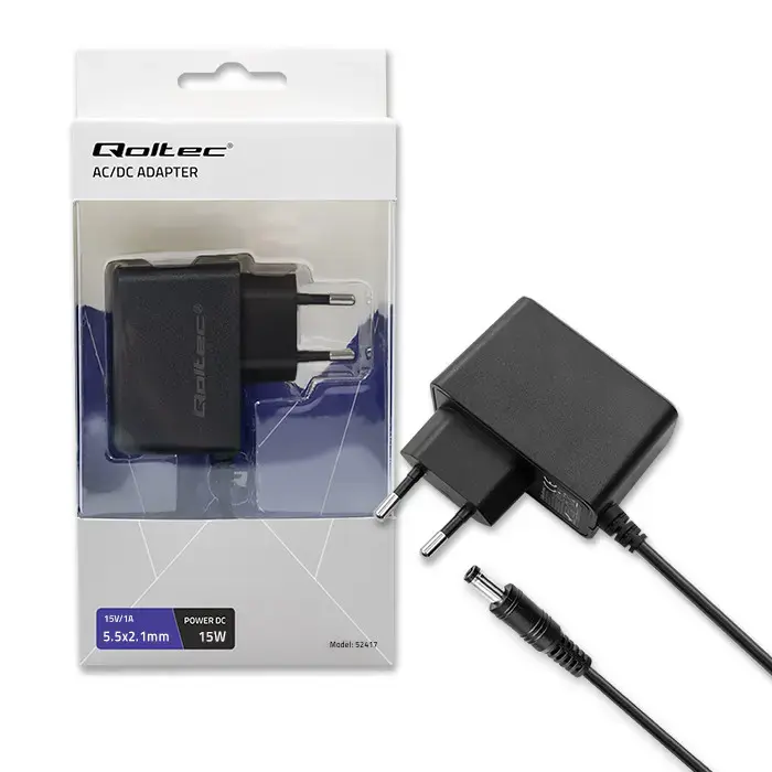 QOLTEC 9V 1A 9W сетевой адаптер Photo 3