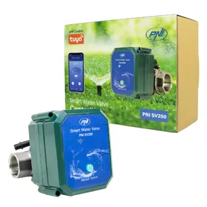 Viedais ūdens vārsts PNI SV200 Wi‑Fi Tuya IP65 DN20 (3/4) ar attālinātu vadību