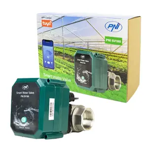Smart water shut-off valve PNI SV180 Wi‑Fi IP65 DN25 Tuya compatible with Alexa and Google Home