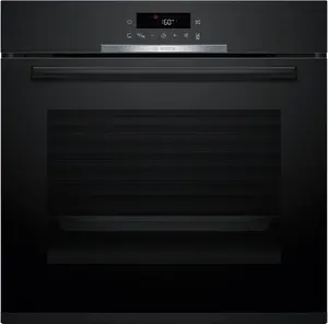 Built-in oven Bosch Serie 4 HBA372EB4 — Electric, 71 L, 3600 W, Pyrolytic, Touch control, Black