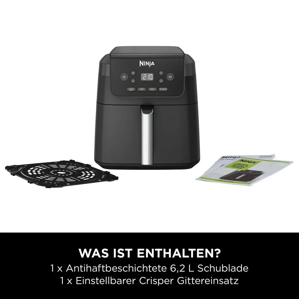 Ninja AF170EU gaisa fritéze 6,2 l 2000 W Photo 2