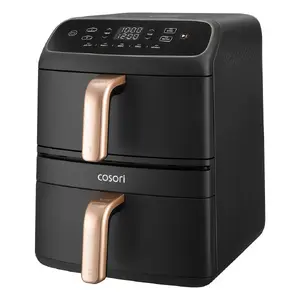 Gaisa fritieris Cosori Turbo Tower Compact 8,6 l — bez eļļas cepeškrāsns, tilpums 8,6 l