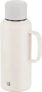 Thermo Plus thermal mug ZWILLING 1.2 L, cream — vacuum-insulated travel mug