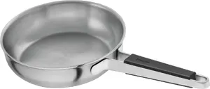 ZWILLING frying pan 20 cm, PURE series, induction-compatible, shallow, stainless steel, silver