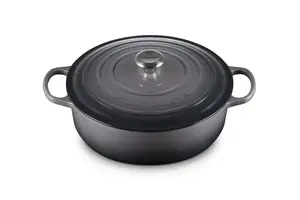 Saucepan Le Creuset 02.829.001.02772, round, 6.2 L, 30 cm, black