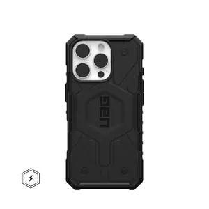 Mobile phone cover Urban Armor Gear Pathfinder for Apple iPhone 16 Pro, 16 cm (6.3"), Black