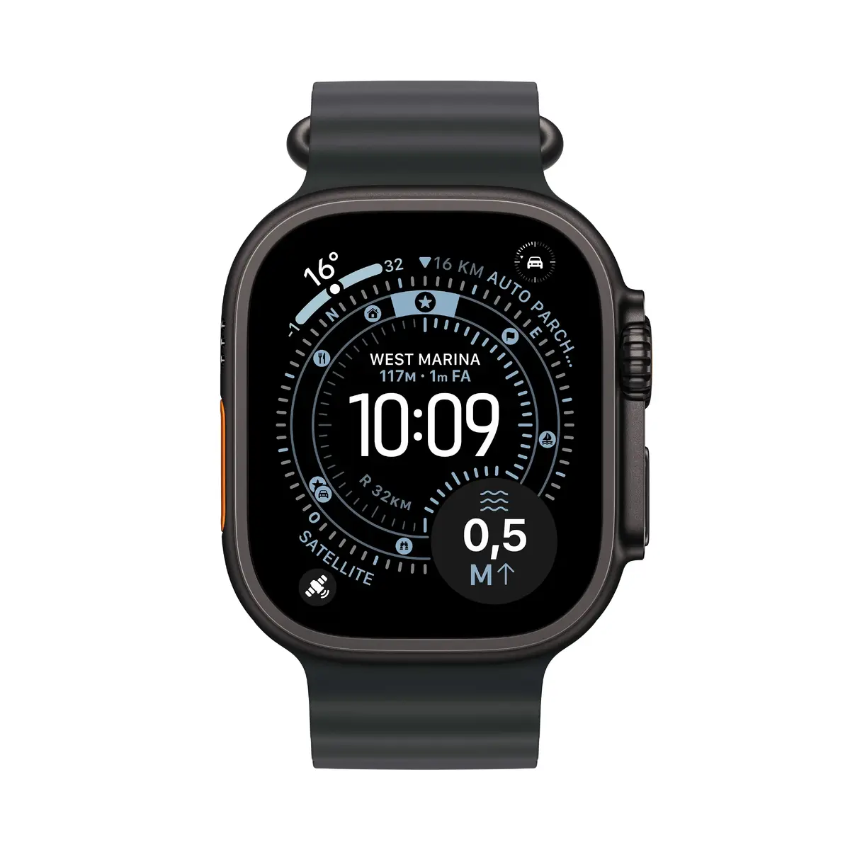 Apple Watch Ultra 3 GPS + Cellular 49 mm titāna Photo 2