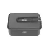 ESBIT Solid fuel pot 1.1 L Aluminium/Black Photo 2