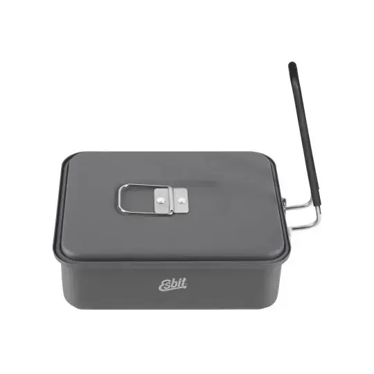 ESBIT Solid fuel pot 1.1 L Aluminium/Black Photo 3