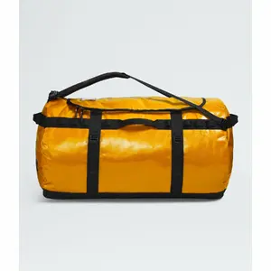 Duffel bag The North Face Base Camp 150 L — Nylon/Polyester, Black and Yellow, 800×482.6×482.6 mm
