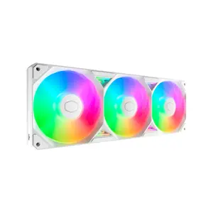 Ventilators Cooler Master SickleFlow Edge 360 ARGB White edition, 120 mm, 690–2500 apgr./min, 322.8 m³/h, 3.54 mmH2O, LDB