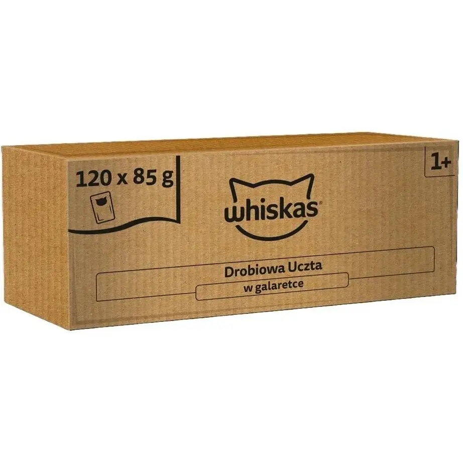 Mitrs kaķu barība Whiskas Drobiowa Uczta