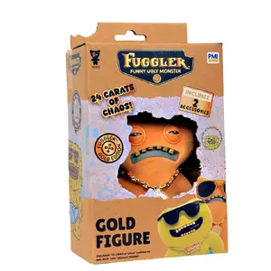 Фигурка p.m.i kids world FUGGLER S3 GOLD EDITION - GOLD FIGURE VER.C