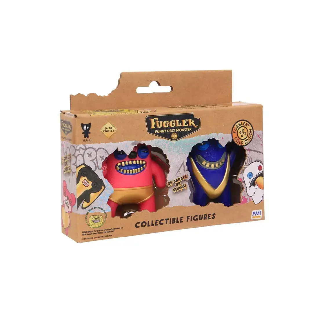 Фигурки p.m.i kids world FUGGLER S3 Gold Edition 2‑шт. Photo 3