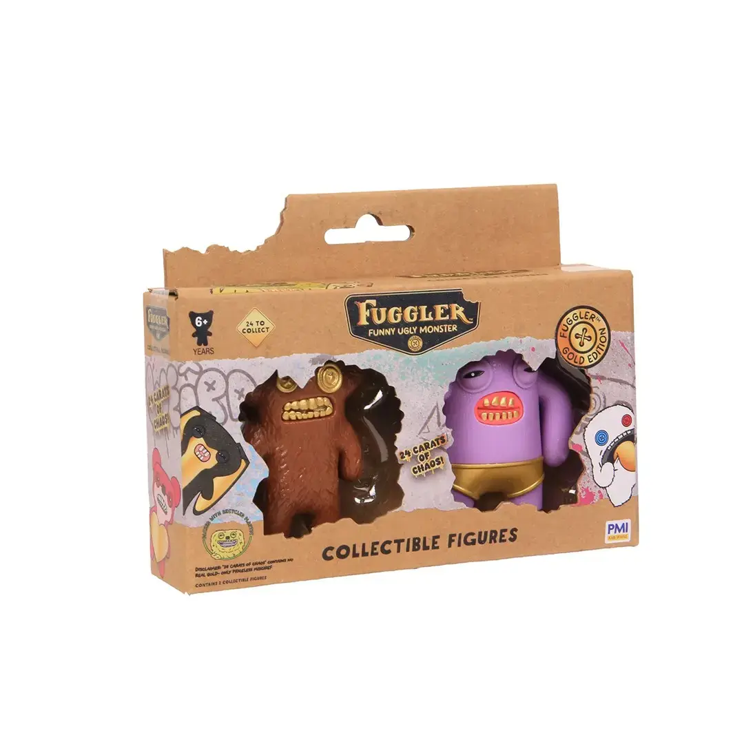 Фигурки p.m.i kids world FUGGLER S3 Gold Edition 2‑шт. Photo 4