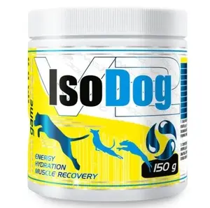 Пищевая добавка в порошке для собак GAME DOG IsoDog 150 г — белок 60%, жир 0,1%, зола 22%