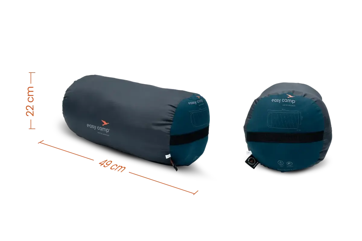 Спальный мешок easy camp Raven I Square XL 5°C Photo 4