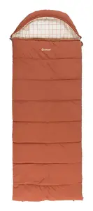 Спальный мешок Outwell 230501 — взрослый полупрямоугольный полиэстер, 2350×900 мм, до 200 см, красный