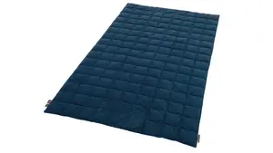 Туристическое одеяло Outwell 230466 — синий, нейлон/полиэстер, 120 см x 200 см, 900 г