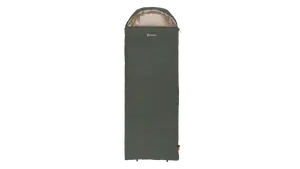 Outwell Campion Prime Green | Sleeping Bag | 215 x 80 cm | -10 to 8 °C | 2 way open - auto lock, L-shape