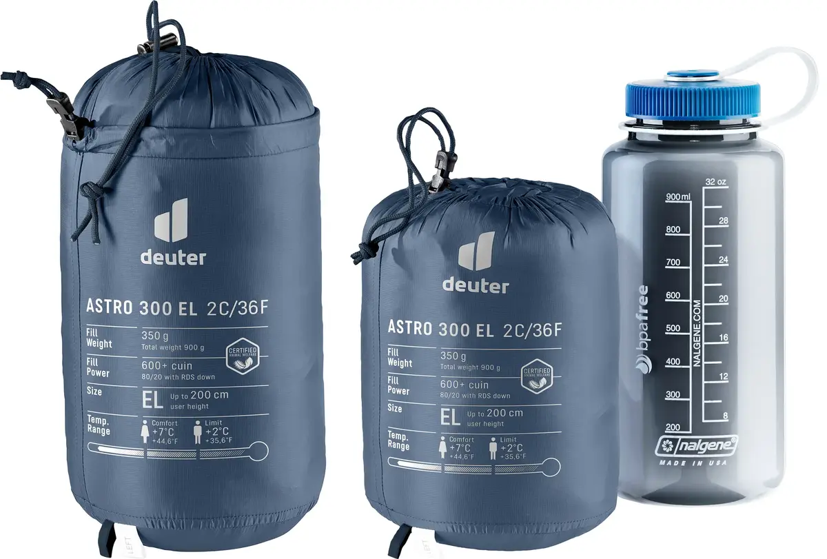 DEUTER Astro 300 EL спальный мешок-мумия +2°C Photo 5